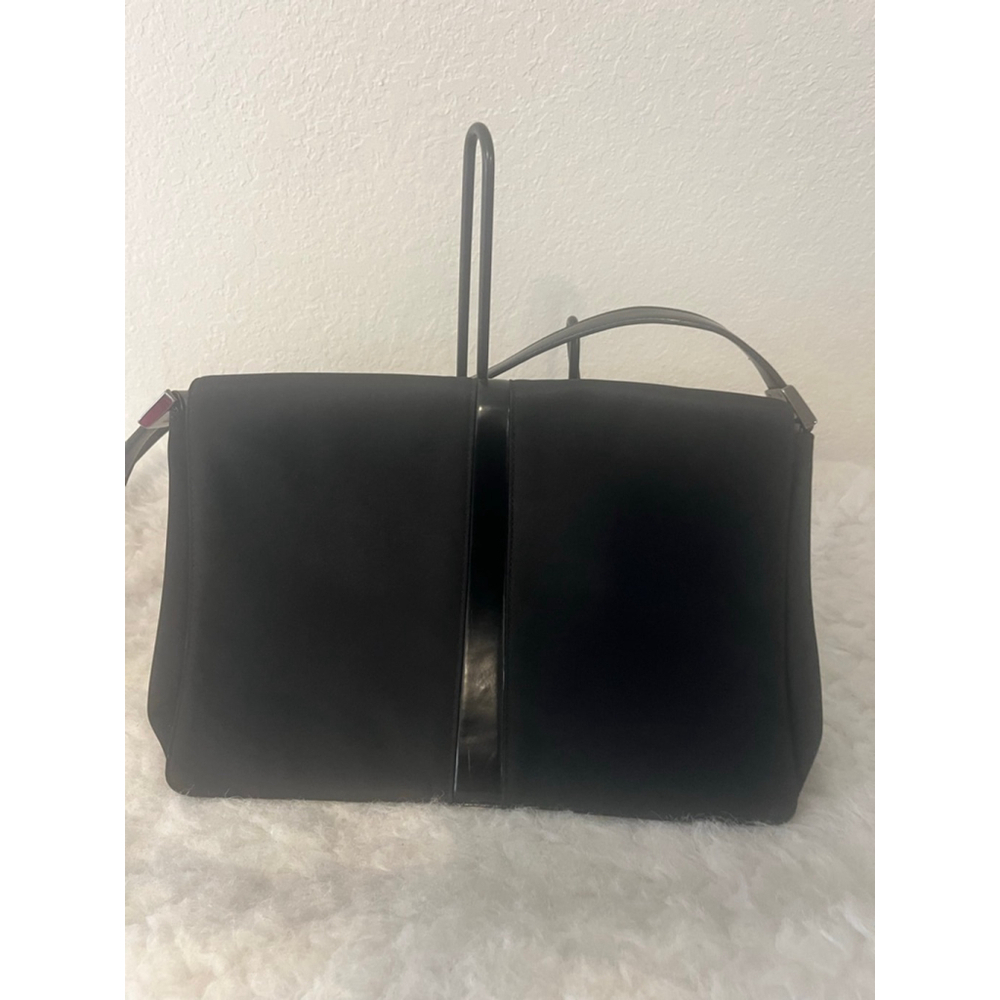 Dona Karen CITY DKNY Large Black Tote Shoulder Bag Purse